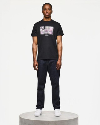 Weekend Offender Vision Graphic T-Shirt Schwarz