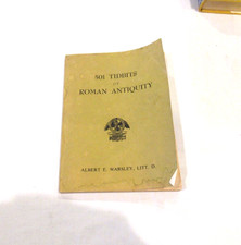 501 Tidbits of Roman Antiquity by Albert E. Warsley, c. 1978