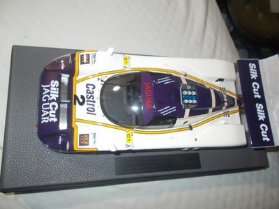 RARE 1/18 1988 JAGUAR XJR-9 SILK CUT LE MANS 24 HOURS 1ST TOP
