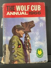 The Wolf Cub Annual 1966 Rex Hazlewood Vintage Boy Scouts Hardcover