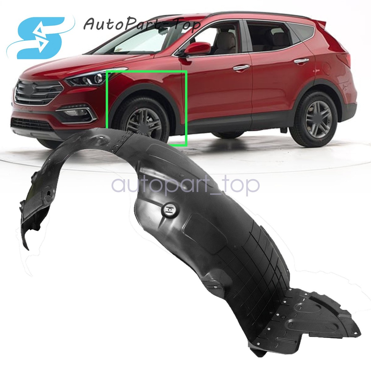 Fit Hyundai Santa Fe Sport 2017-18 868114Z500 Front Left Side