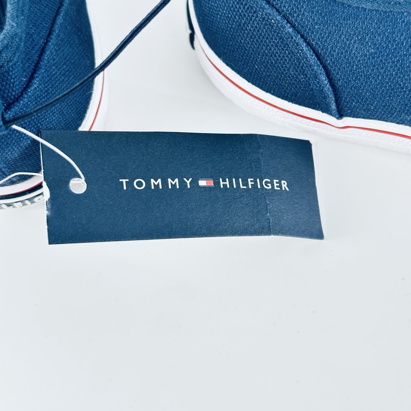 Tommy Hilfiger Kids Laceless Trainers Size UK 12.5 EUR 30.5 13Y TZ001048410 image 7