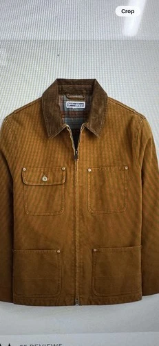 Men’s 2XL J.Crew With Tags, Wallace & Barnes Duck Canvas Utility Jacket - product listing photo