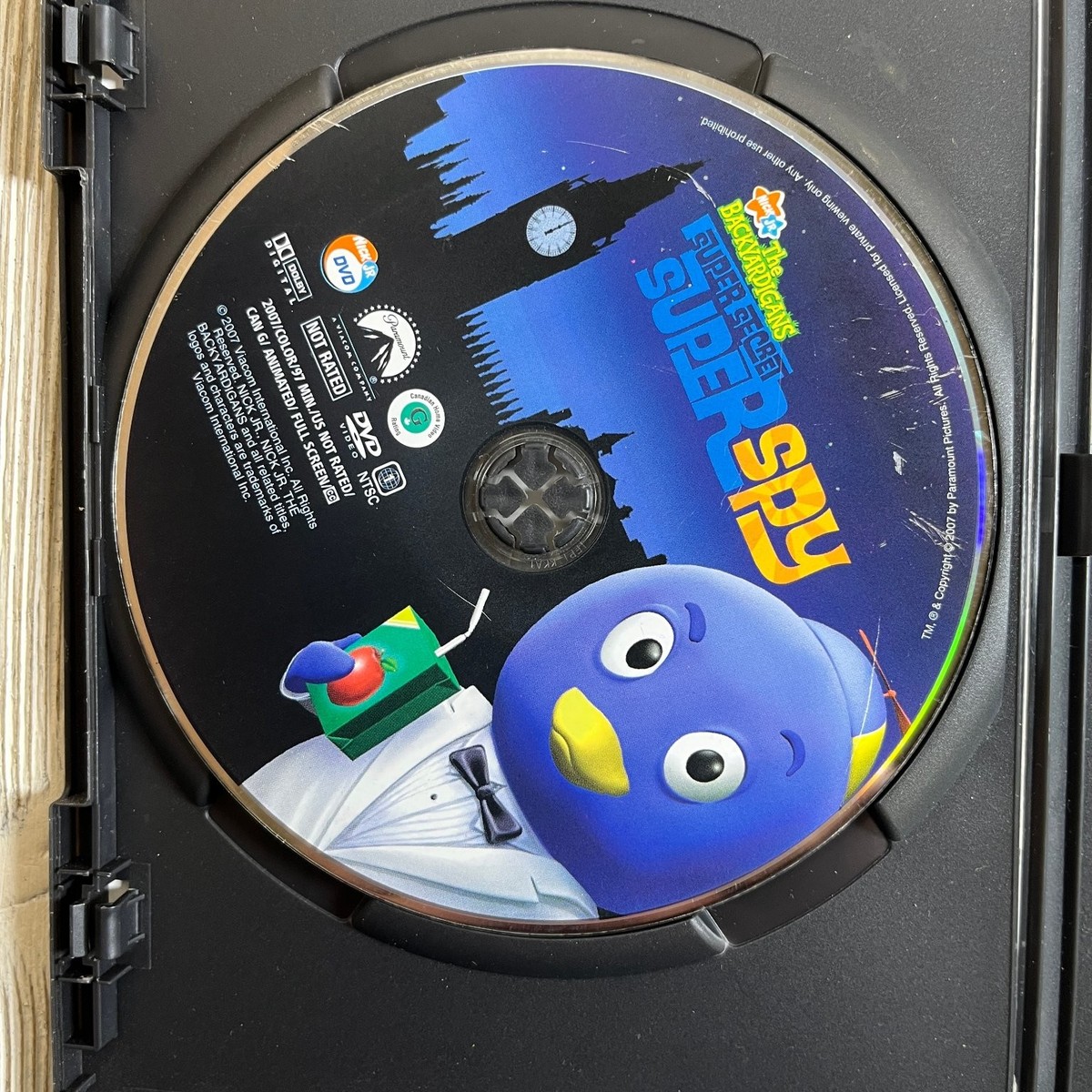 The Backyardigans Super Secret Super Spy DVD 2007 Full Screen Kids