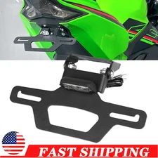 LED Fender Eliminator License Plate Holder For KAWASAKI Ninja ZX-25R 2020-2026