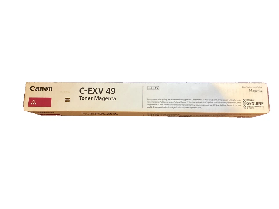 Canon C-EXV49M (8526B002) Cartouche de toner Magenta authentique (TVA incluse) - Photo 1/1