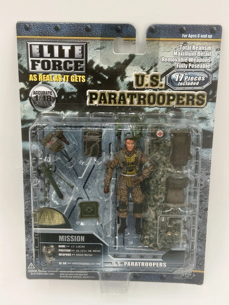 Blue Box Military & Adventure 1:18 Elite Force Action Figures for
