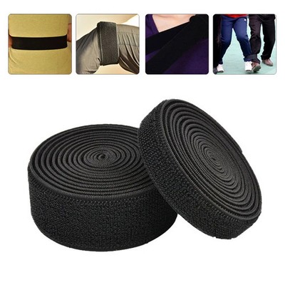 Elastisches Klettverschlussband Nylon Gummiband DIY Kleidung Schuhwerk 20-100mm