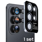 For Samsung S26 25 S24 23 + Ultra Ring Camera Lens Glass Full Protector HD Clear