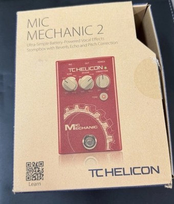 TC-Helicon Mic Mechanic 2 Vocal Effects Pedal - Pedal Only