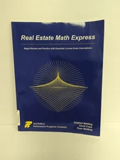 REAL ESTATE MATH EXPRESS: RAPID REVIEW AND PRACTICE WITH By Stephen VG