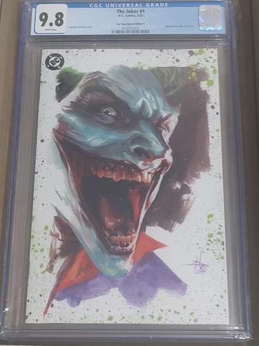 The Joker #1, CGC 9.8, Gabriele Del Otto Cover, FREE SHIPPING!!!