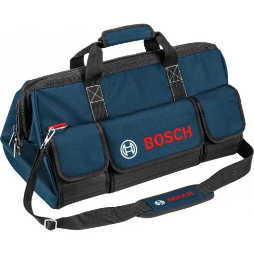 Sac à outils professionnel en nylon bleu - taille moyenne BOSCH - Photo 1/1