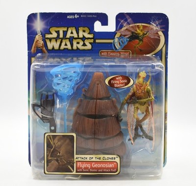 Star Wars Attack of The Clones - Flying Geonosian & Attack Pod Actionfigur