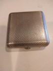 antique cigarette case metal vintage
