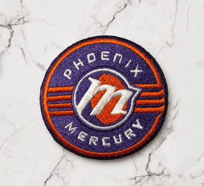 PHOENIX MERCURY WNBA EMBROIDERED IRON ON PATCH 3'' FREE SHIPPING & TRACKING
