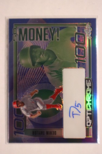 2024 Leaf Optichrome So Money Devin Taylor Auto #OSM-DT1 /8 - 第 1/2 張圖片