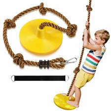 ZNCMRR Tree Swing for Kids Swing Set Accessories Climbing Rope for Kids with ...