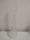 Vtg 50s-60s Olde Virginia Design Fenton Swung Glass 15" TALL Bud Flower Vase