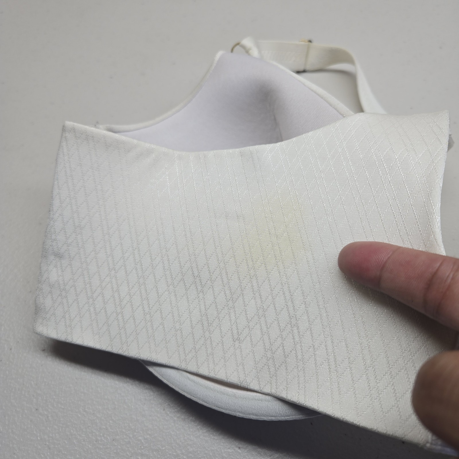 Vanity Fair Women Bra 40D White 75312 Back Smoothing T Shirt Underwired