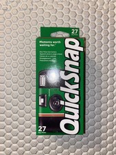 Fujifilm QuickSnap 27 Exposure Disposable 35mm Film Camera Brand New Sealed