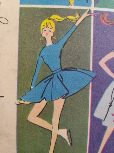 Barbie Wardrobe Clothes Doll 11 1/2 Advance NO INSTRUCTIONS Sewing Pattern VTG - Picture 5 of 9