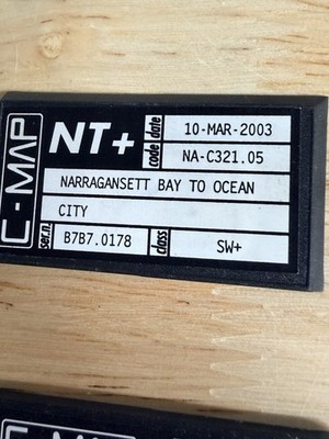 C-Map NT+ C-Card Format Narragansett Bay To Ocean City NA-C321.05. - March 2003