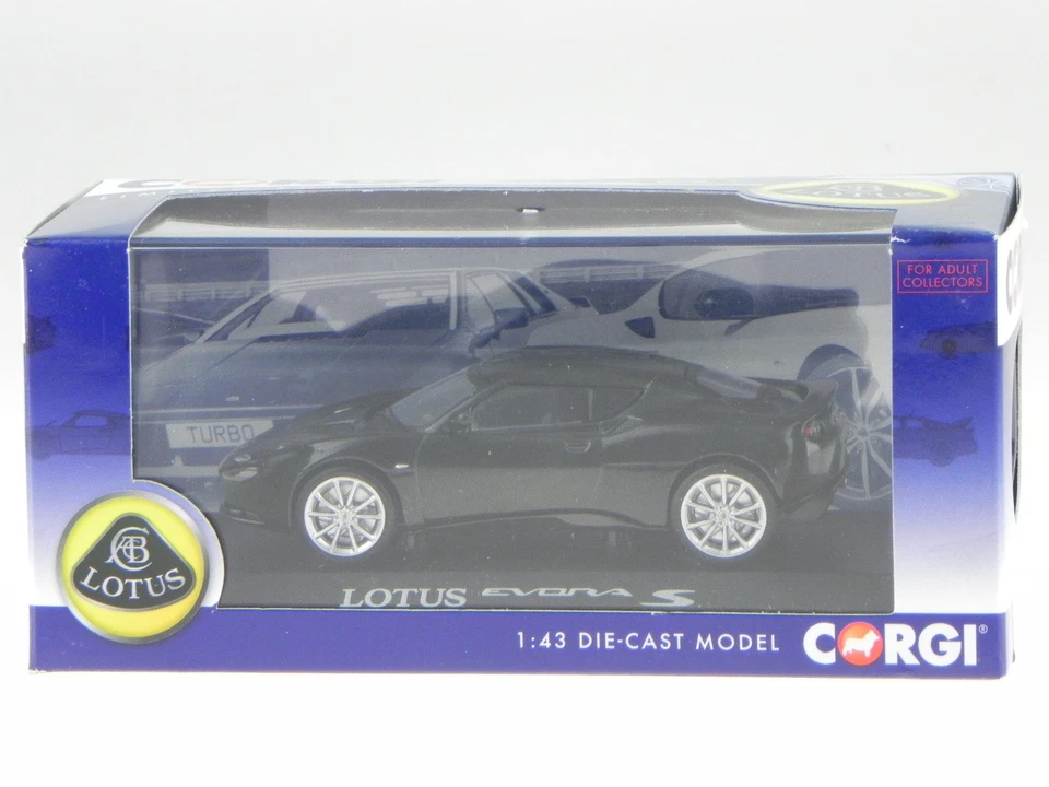 Coche modelo Lotus Evora S Starlight negro fundido a presión CC56502 Vanguards 1:43 Foto 4 de 4