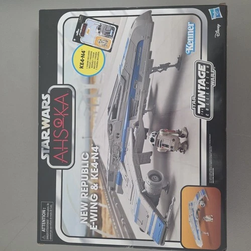 Star Wars Ahsoka KE4-N4 Figure New Republic E-Wing Vintage Collection Sealed