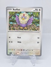 077/086 RUFFLET | COMMON | BLACK BOLT POKEMON CARD