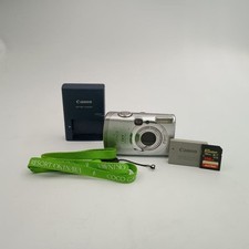 Canon IXY DIGITAL 810 IS Compact Digital Camera Silver Tested Condition