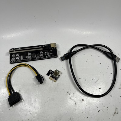 GPU Riser Card PCE164P-N09 VER009S Plus PCI-E 1x To 16x ''SHIPS FREE''