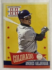 2013 Hometown Heroes Baseball Andres Galarraga Card #152 Complete Your Set! ⚾️