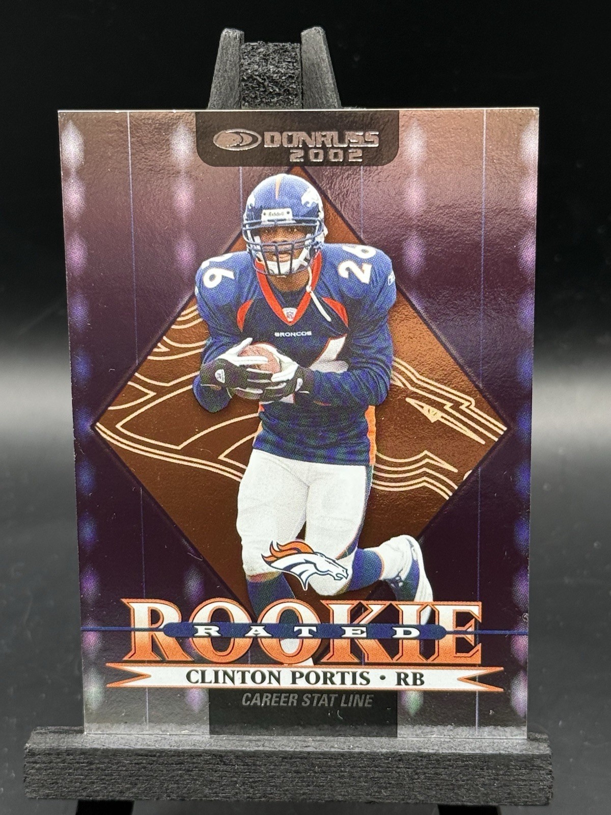 Clinton Portis Donruss #218 Career Stat Line