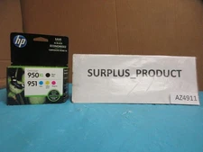 4-PACK GENUINE HP 950XL BLACK & 951 COLOR INK OFFICEJET PRO 8600 Exp. DEC 2015