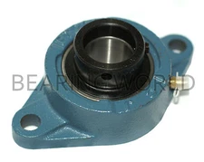 HCFT211-33 High Quality 2-1/16" Eccentric Locking Collar 2-Bolt Flange Bearing