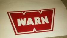 2color sticker for WARN 5inch for jeep Cherokee xj dodge ford tires winch yj
