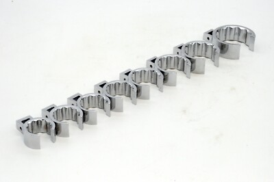 Armstrong USA Tools 8 PC. SAE 1/2'' Drive Flare Nut Crowfoot Wrench Set