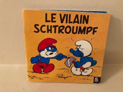 LES MINI-SCHTROUMPFS LE VILAIN SCHTROUMPF #5 PAPERBACK
