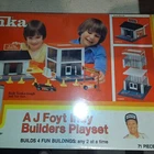 Vintage Tonka A.J. Foyt Indy Race Car Builders Playset #5043, 1980 SEALED BOX