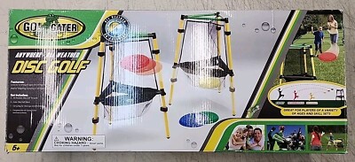 Go Gator Disc Golf Game Set All Weather Target Carry Bag 2014 Eastpoint Complete