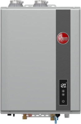 9.5 GPM Natural Gas Tankless Water Heater - 199,900 BTU Indoor Stainless Steel