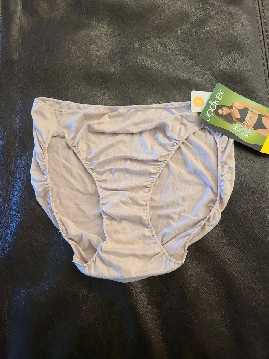 JOCKEY NPL No Panty Line Promise BIKINI 1207 NWT Beige. SIZE 7. High Cut