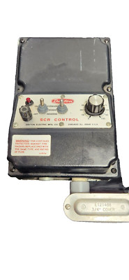 Dayton SCR Motor Speed Control 0-100 % Of Motor Rpm Forward/Reverse