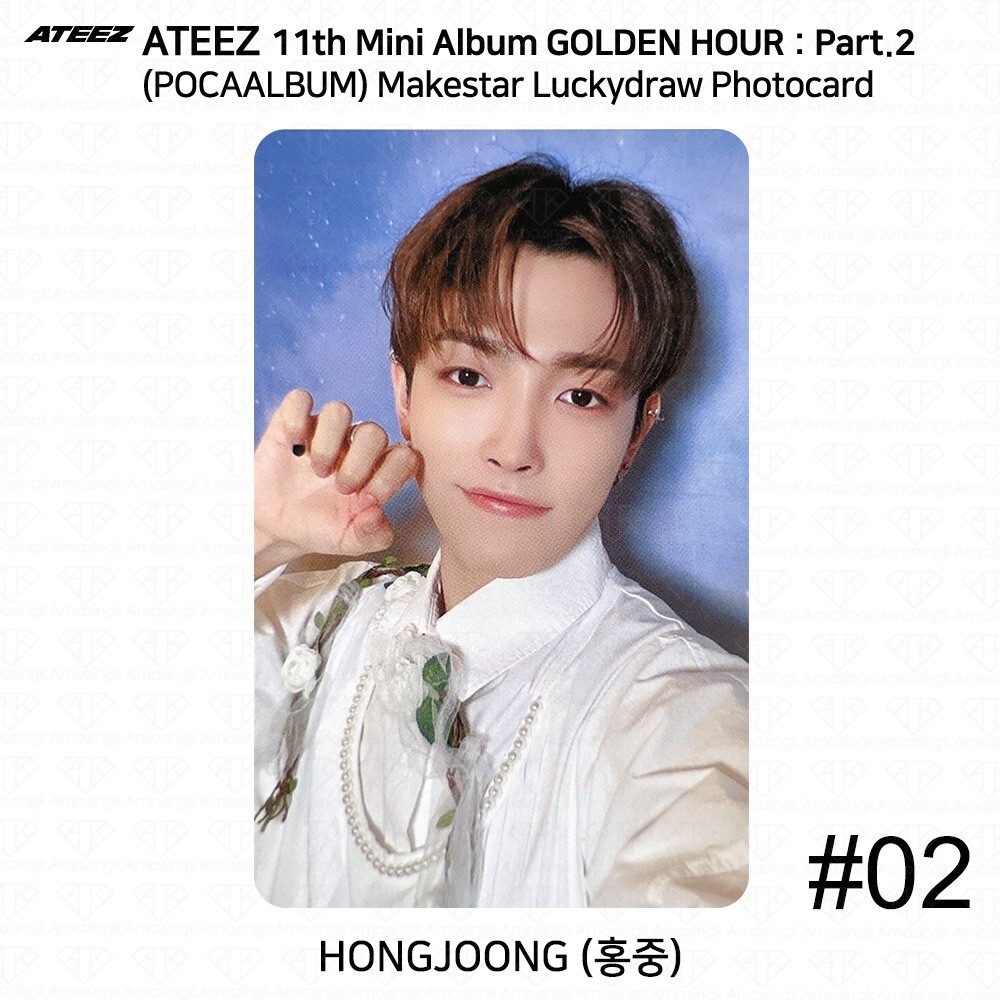 ATEEZ The 11th Mini Album Golden Hour Part.2 Makestar