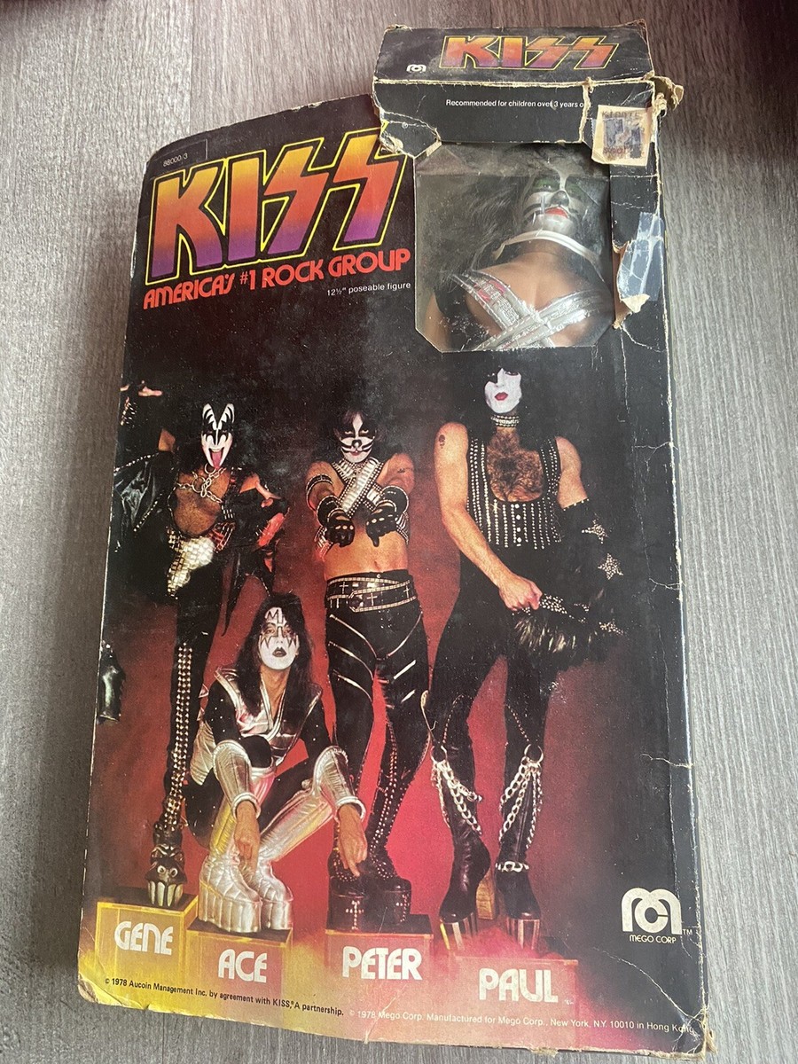 ヴィンテージ  1977 / 1978  メゴ  KISS コンプリートセット FULL SET Kiss Aucoin Mego Dolls Set 1978 | eBay