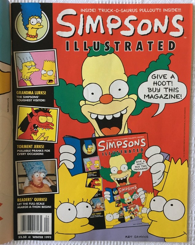 SIMPSONS Illustrated Magazine #4 - Spring 1992
