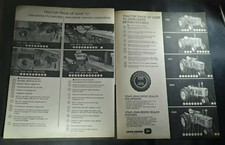 Original 1966 John Deere Tractor Trade Up Guide 6-Page Magazine Ad