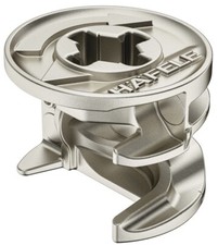Conector excéntrico Häfele Minifix Ø15 mm conector para muebles zinc fundido a presión niquelado
