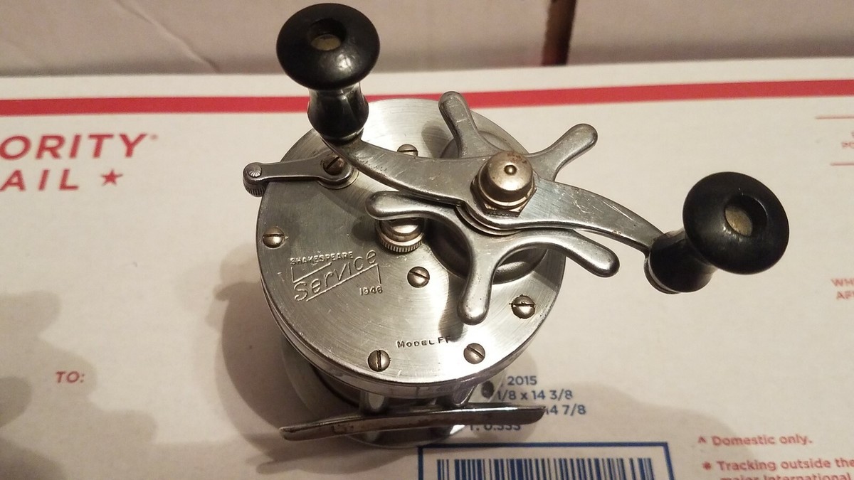 リール Shakespeare Service 1946 Vintage Shakespeare Service 1946 Model FF Fishing Reel | eBay